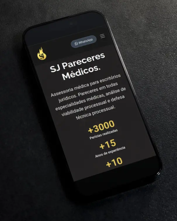 Criação de Sites - SJ Pareceres Médicos